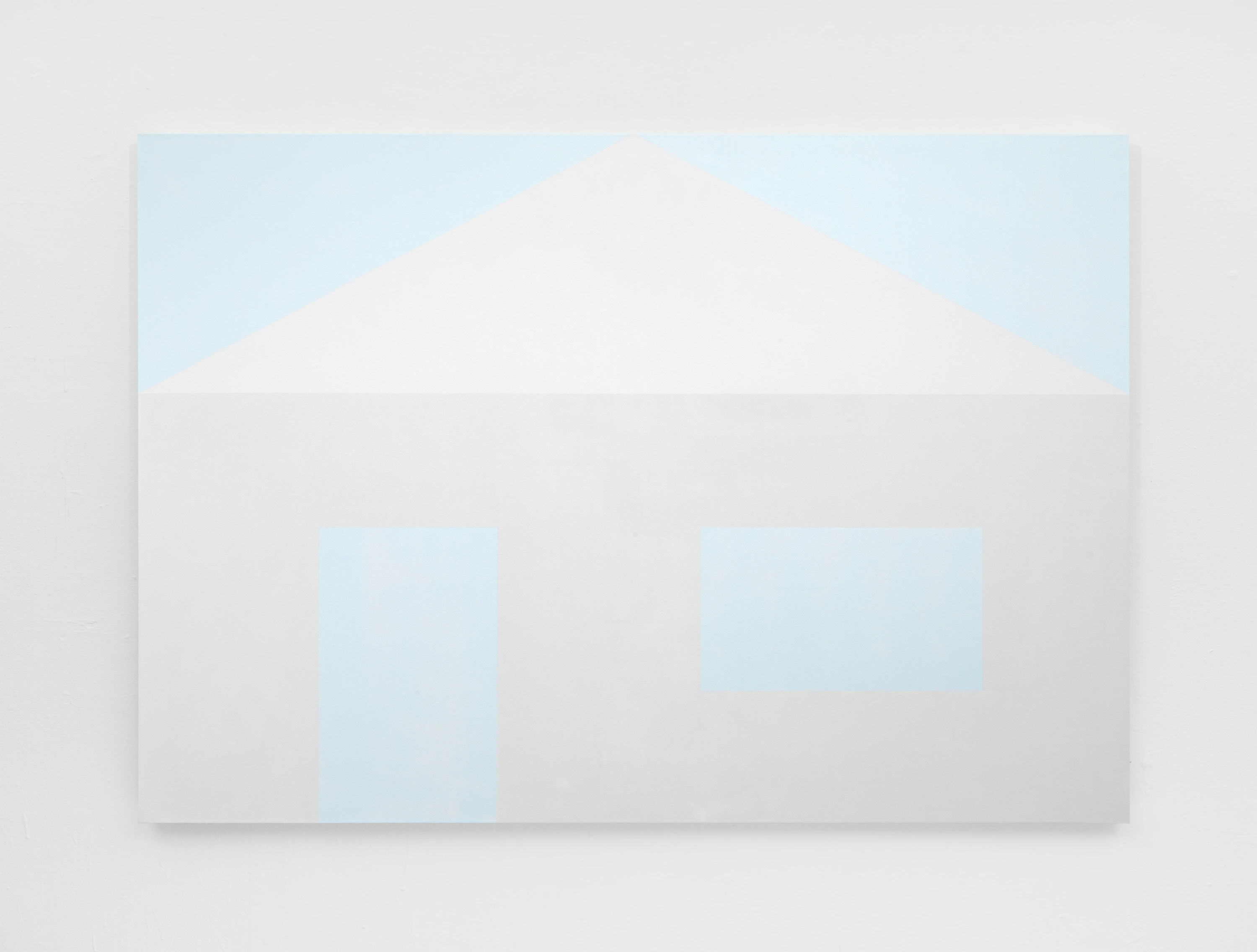 24 03 17 Grey House Blue Sky 135x195cm