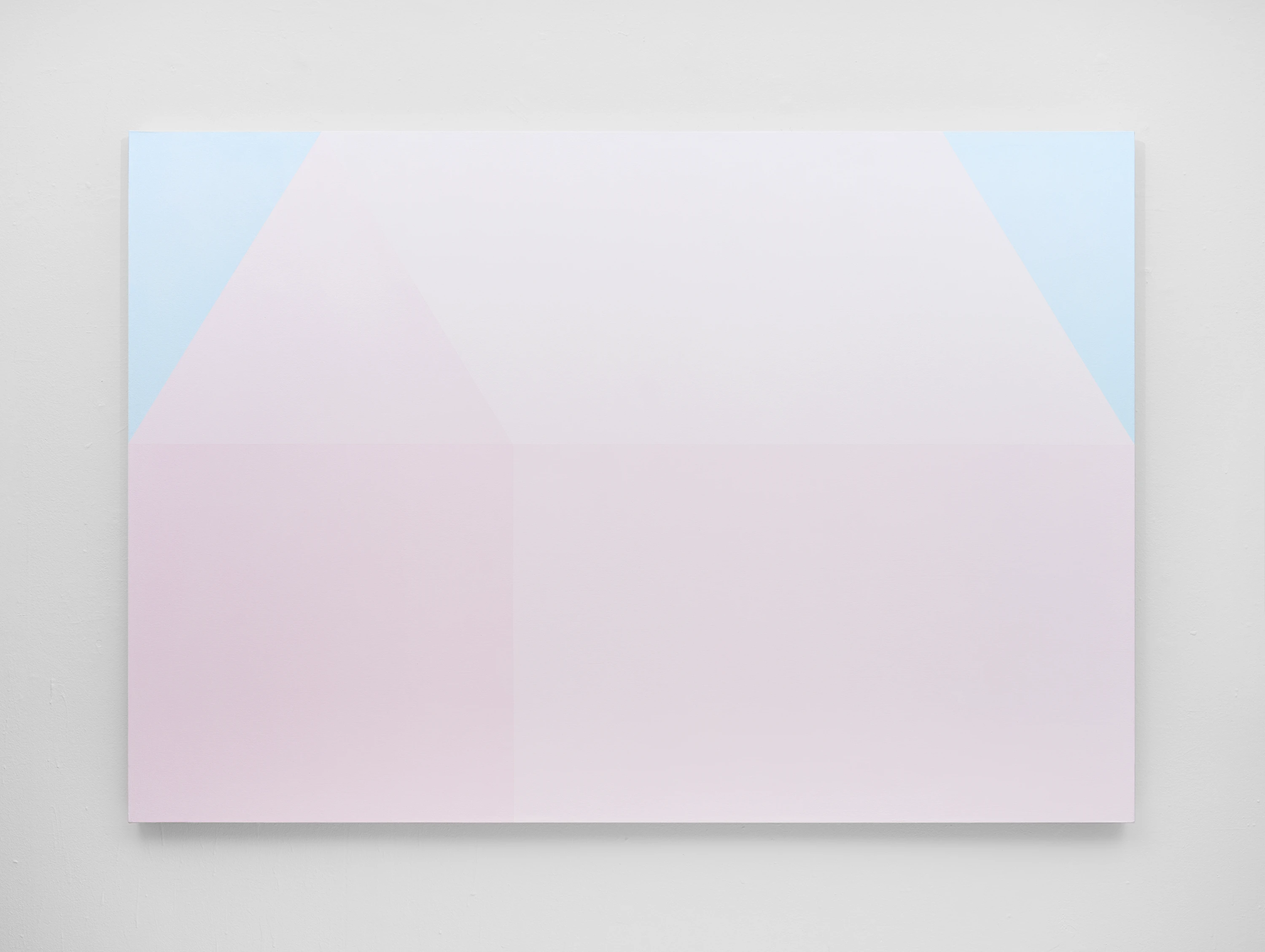 25 06 05 Pink House Blue Sky 120x175cm