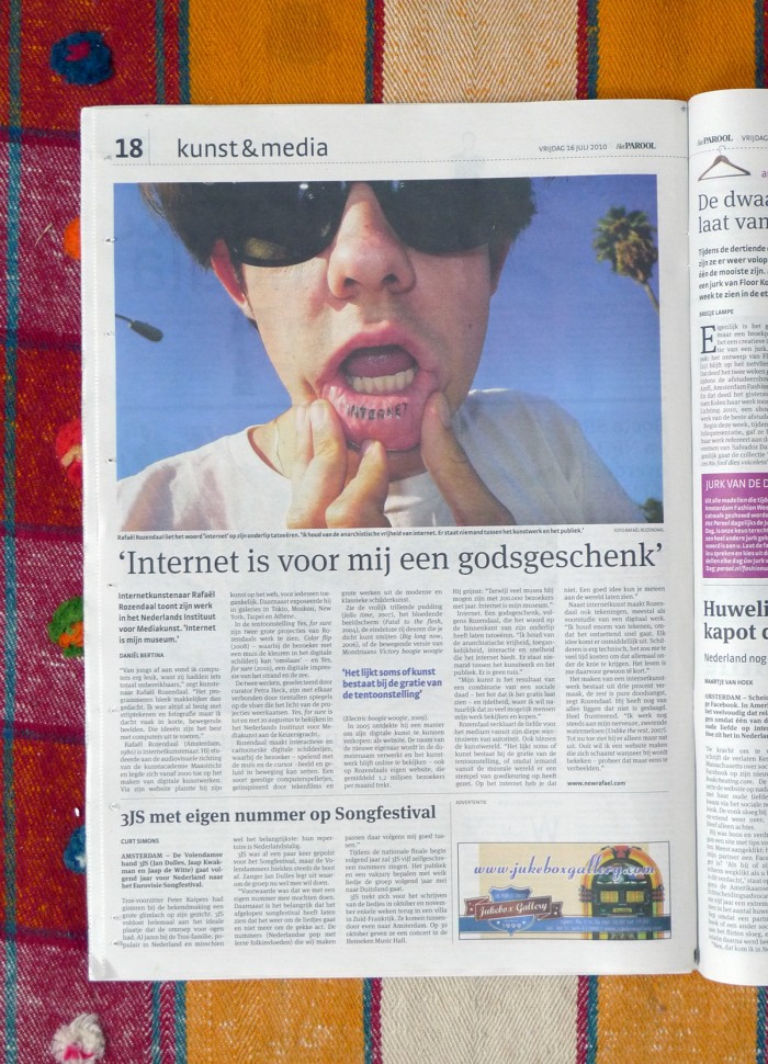 2010 parool rafael rozendaal