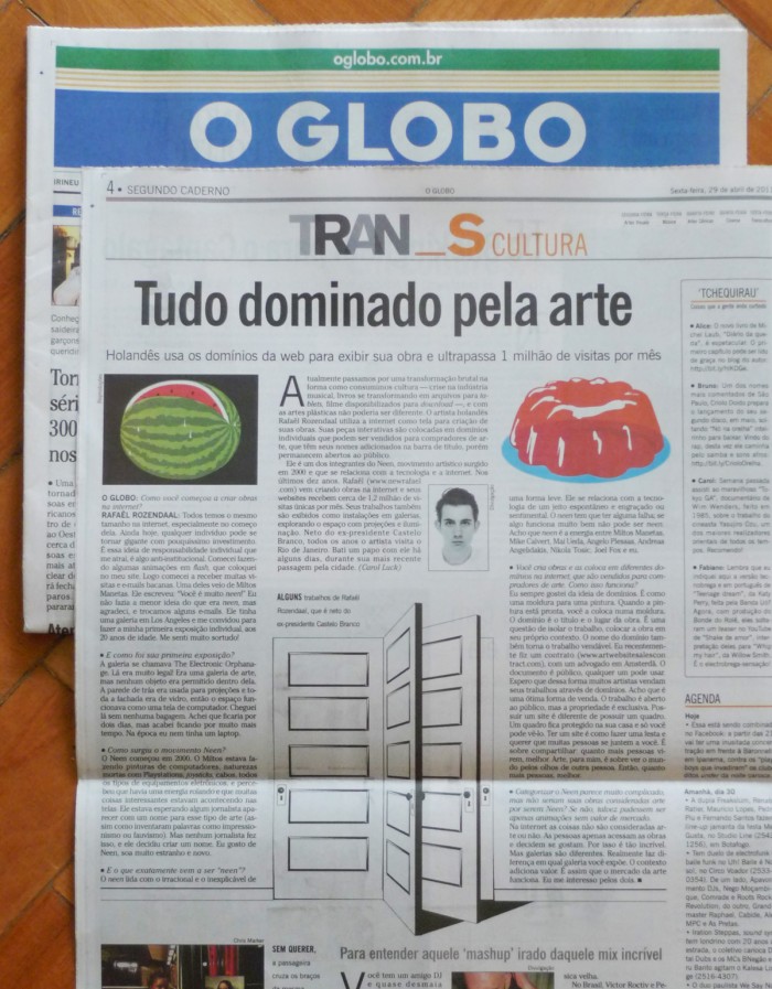 o globo brazilian newspaper