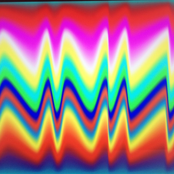 color waves blur