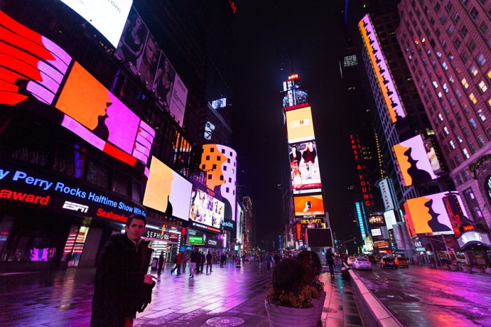 rafael rozendaal times square  Photograph by Ka-Man Tse for TSqArts